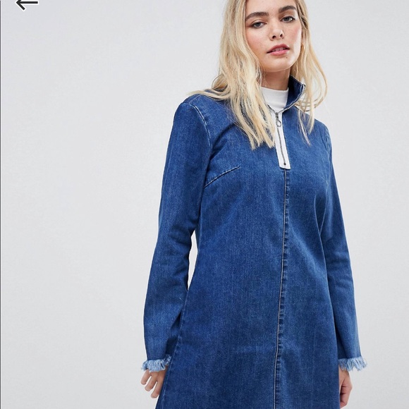 Glamorous Jean Dress - Picture 2 of 4